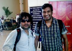 Spotted: Kailash Kher in Delhi
