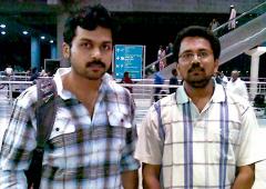 Spotted: Tamil actor Karthi at Hyderabad airport