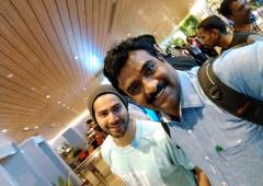 Spotted: Varun Dhawan at Mumbai airport