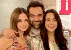 What are Sussanne-Abhay-Preity upto in the US?