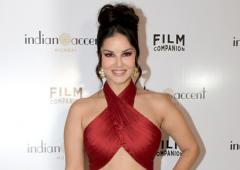 Sunny Leone Gets Ready To Party