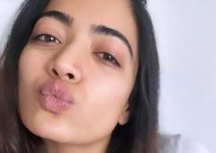 Rashmika Sends Us A Kiss!