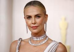 Oscars 2024: Charlize Theron Goes For Silver
