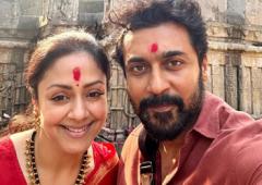 Jyotika-Suriya's Temple Visit