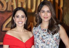 Nushrratt's Night Out With Mrunal