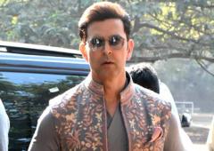 Hrithik Attends A Family Wedding