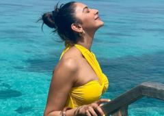Rakul Enjoys Maldives' Magic