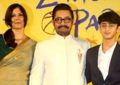Aamir's Movie Date With Gauri Spratt