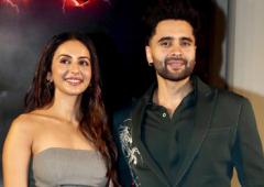 Rakul-Jackky Step Out To Watch Maa