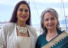 Sharmila Tagore, Simi Garewal At Cannes