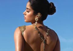 Janhvi In Traditional Indian Jewels At Cannes