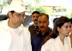 Hrithik-Saba At Zarine Khan's Prayer Service