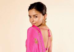 Guess How Much Alia's Sari Costs?