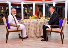 'Modi can't be seen in Xi's company'