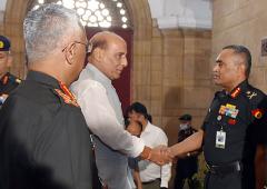 When Raksha Mantri Met Next Army Chief