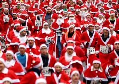 Run Santa Run...