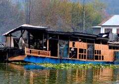 Kashmir Houseboats Lost In Fire