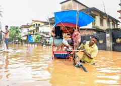Rains Flood Guwahati