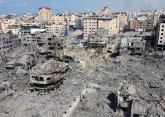 When The Israelis Bombed Gaza...