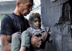 The Faces Of Gaza's Grief