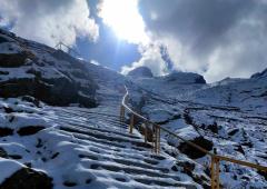 Uttarakhand Receives Fresh Snowfall