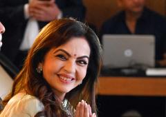 When Nita Ambani Got An Award...