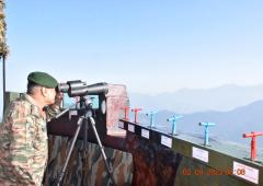 What's General Pande Doing At LoC?
