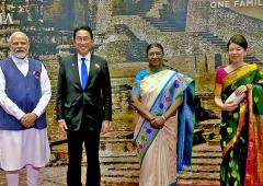 PIX: Prez Murmu hosts grand dinner for G20 leaders