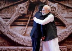 Leaders Lucky To Get A Modi Hug...