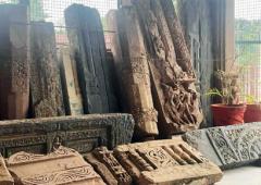 Remains Of A Temple Found In Ayodhya