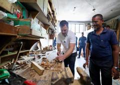 Is Rahul Trying To Be A Carpenter?