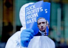 Protests Against Facebook For Hate Posts