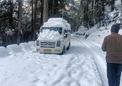 It's A White Christmas In Uttarkashi