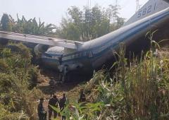 Myanmar military plane crashes at Mizoram airport