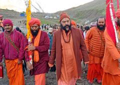 Holy Mace Of Lord Shiva Reaches Pahalgam