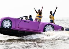 A Rolls Royce Floating Off Juhu Beach?