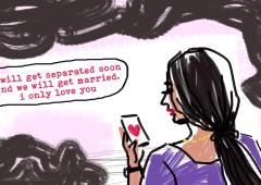 Is Your Married Ex Still Texting You?