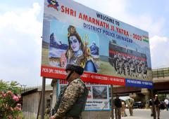 Pilgrims Arrive For Amarnath Yatra
