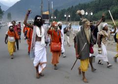 Amarnath Pilgrims Are On The Move