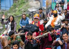 On The Way To The Amarnath Shrine