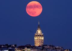 Ever Seen A Moon This Colour?
