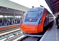 Vande Bharat Train Across The Himalayas