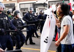 Angry Anti-Trump Protests Spread To Texas