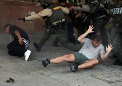 Skirmishes In LA Continue