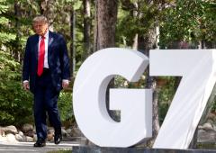 Trump Arrives At G-7 Summit In Canada