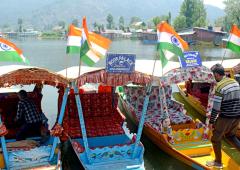 Why Dal Lake Is Draped In Tricolour