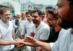 How Rahul Spent His Day In Poonch