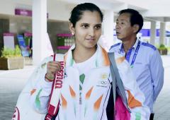 Spotted! Sania Mirza checks in at Asian Games village!