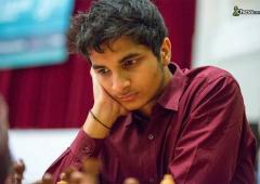 Chess: Gujrathi shares lead with Mamedyarov, Rapport