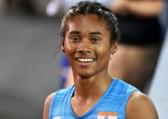 Misleading CWG video on Hima Das goes viral